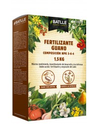 Fertilizante Guano 1,5 KG