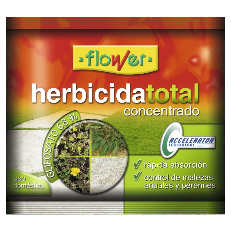 BOTE HERBICIDA TOTAL CONCENTRADO 250GR. FLOWERS